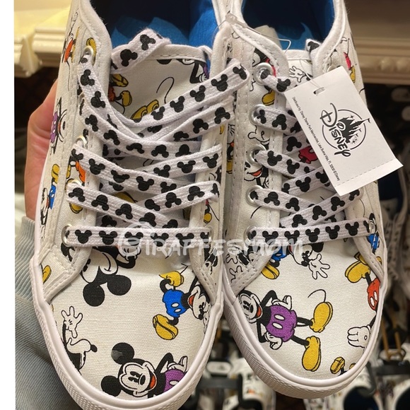 Disney Parks Mickey Mouse Canvas Sneakers - Picture 2 of 3